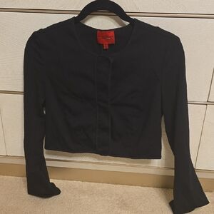 Narciso Rodriguez Black Button Down Torerita